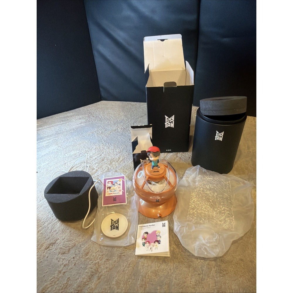 BTS TinyTan Jimin Air Purifier Official Figure Open Box Missing Old On Case